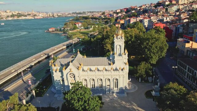 Aerial view from the Beyazıt tower
