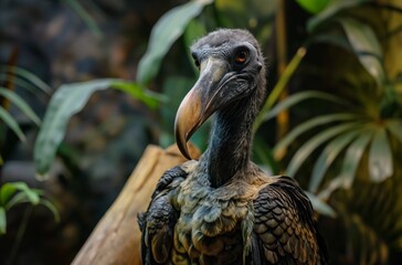 Dodo bird close-up