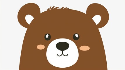   Brown bear with white nose; white nose with brown nose; brown nose with brown nose; brown nose with white nose