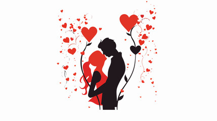 Love design over white background vector illustration