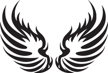 black wings icons