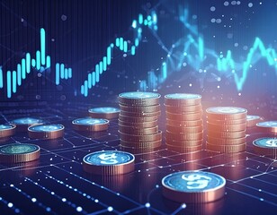 Crypto currency coin market fluctuations different margins