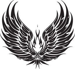 black wings icons