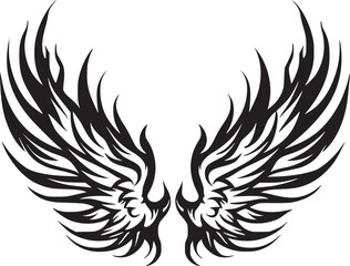 black wings icons