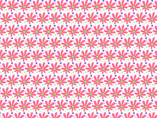 Abstract pink floral flower background pattern