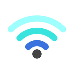 Editable vector wifi access signal icon. Part of a big icon set family. Perfect for web and app interfaces, presentations, infographics, etc