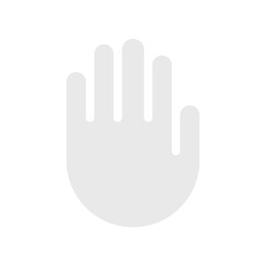 Editable stop, sign language vector icon. Part of a big icon set family. Perfect for web and app interfaces, presentations, infographics, etc