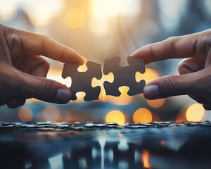 hands holding puzzle pieces that don't fit