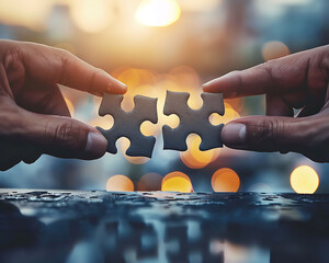 hands holding puzzle pieces that don't fit