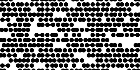 Modern abstract background with liquid elements pattern. Rounded halftone transition lines. Vector EPS 10
