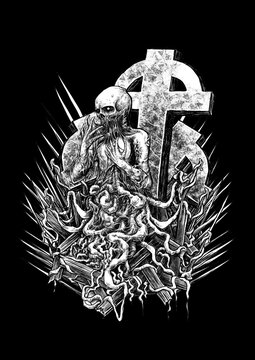 death metal artworks