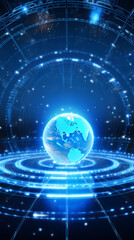 Earth's total breath element of light