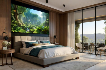 Digital Oasis: Immersive Virtual Bedroom Experience