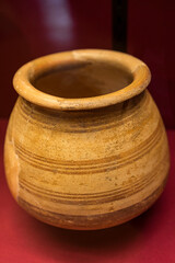 globular urns, from Castellones de Ceal, Iberian culture, Archeological Museum. Úbeda, Jaén province, Andalusia, Spain