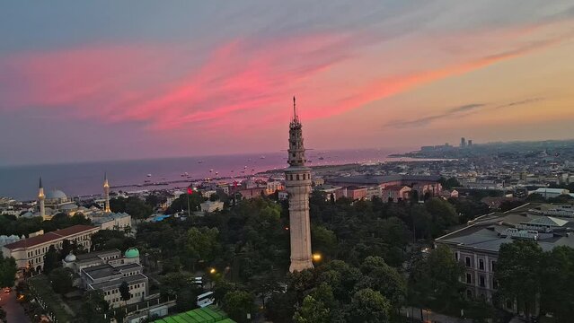 Aerial view from the Beyazıt tower