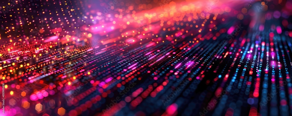 Poster abstract technology data background digital reminiscent of computer screens