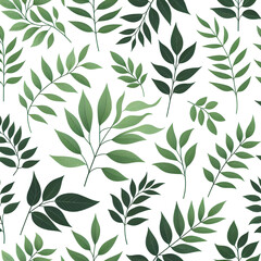 summer leaves pattern background