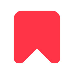 Editable vector bookmark favorite icon. Part of a big icon set family. Perfect for web and app interfaces, presentations, infographics, etc