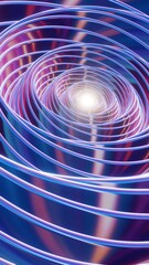 3D holographic swirl background with various colors and an intriguing loop animation, pattern for design. Loops video...