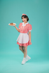 アメリカンダイナー風店員