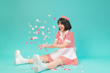 アメリカンダイナー風店員