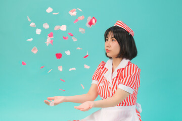 アメリカンダイナー店員風