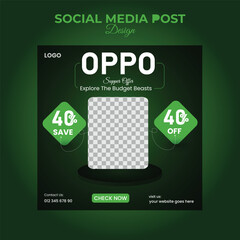 Oppo mobile social media post
