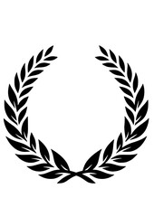 Laurel wreath SVG, Plant SVG, Winner SVG, Laurel wreath Silhouette, Laurel wreath Clipart, Leaves SVG, Wedding SVG, Cut file for Cricut