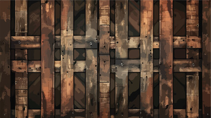 wooden pallets texture background Vector style vector