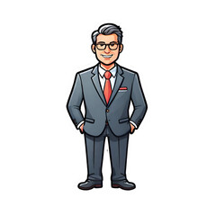 Businessman cartoon