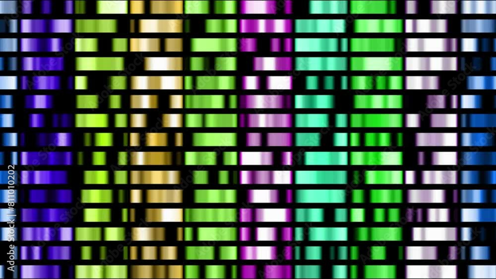 Poster color changing loop gradient box party animation background. vj loop party motion music background. 