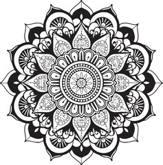 Mandala ornament illustration