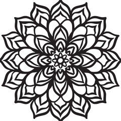 Mandala ornament illustration