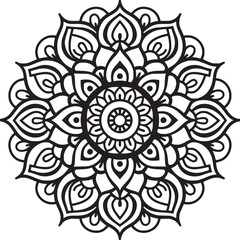 Mandala ornament illustration
