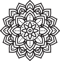 Mandala ornament illustration