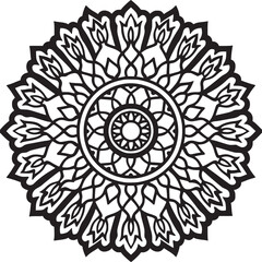 Mandala ornament illustration