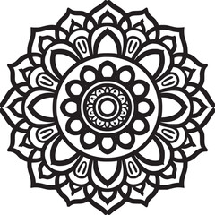 Mandala ornament illustration
