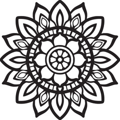Mandala ornament illustration