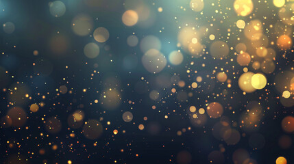 Abstract Defocused bokeh background glitter and circle