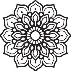 Mandala ornament illustration