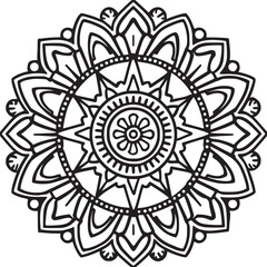Mandala ornament illustration