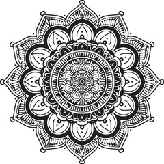 Mandala ornament illustration
