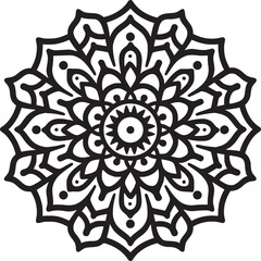 Mandala ornament illustration
