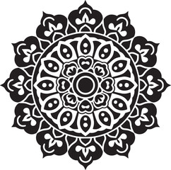 Mandala ornament illustration
