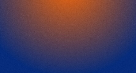 orange blue rich luxury , grainy noise grungy spray texture color gradient rough abstract retro vibe background shine bright light and glow , template empty space