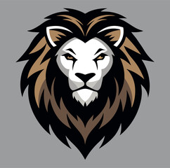 Fototapeta premium testa di leone logo 02