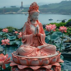 Statue of Quan Yin, the Goddess of Mercy