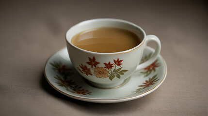 cup of coffee with milk