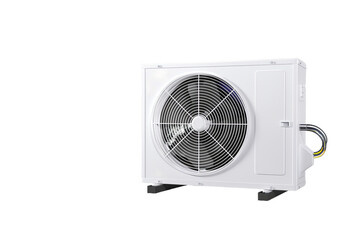 Fototapeta premium transparent Isolated Air Conditioner with Fan