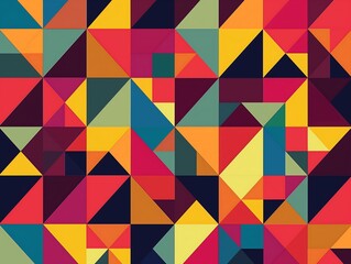 Colorful geometric pattern abstract background, background illustration